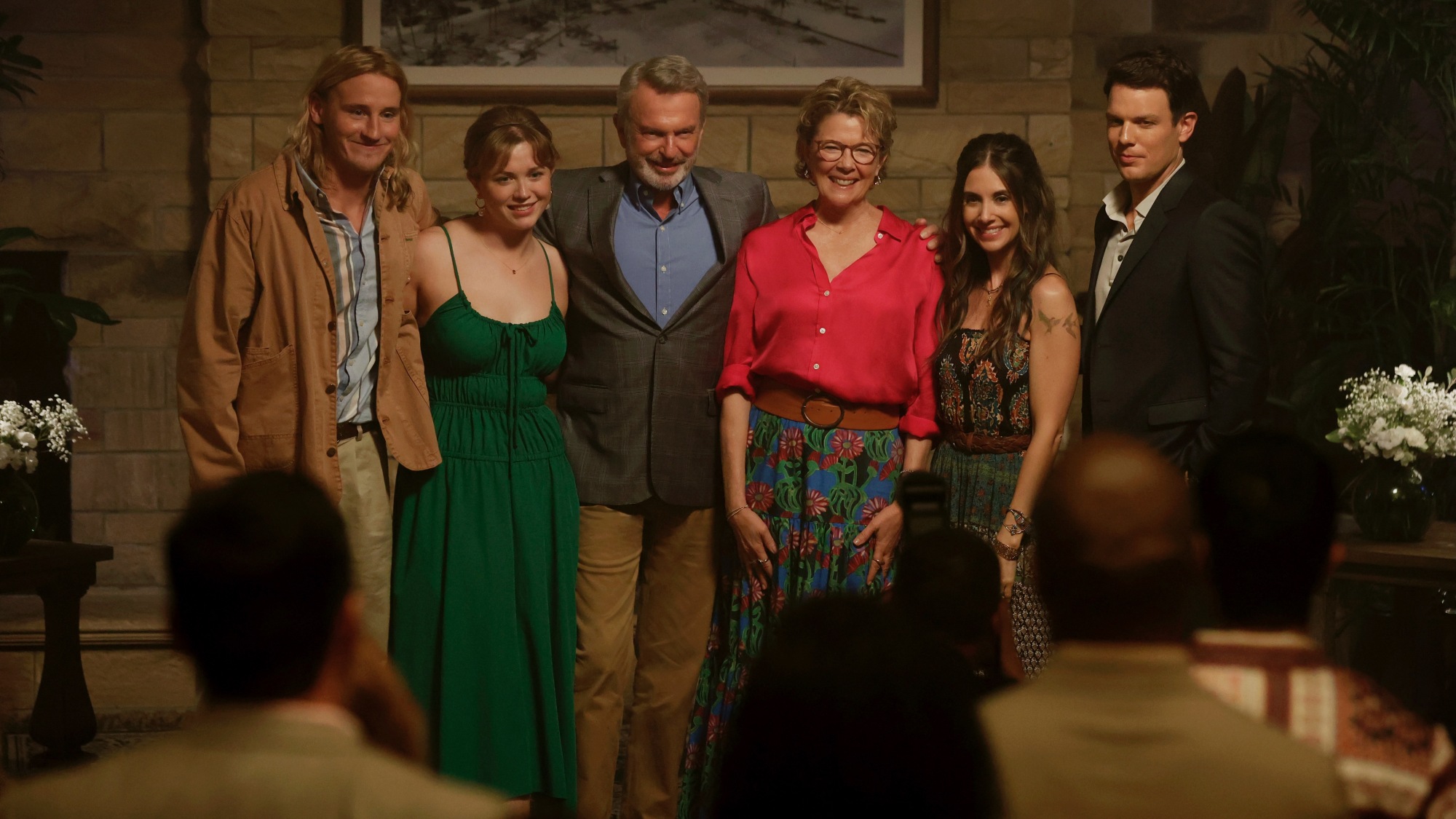 The cast of "Apples Never Fall."