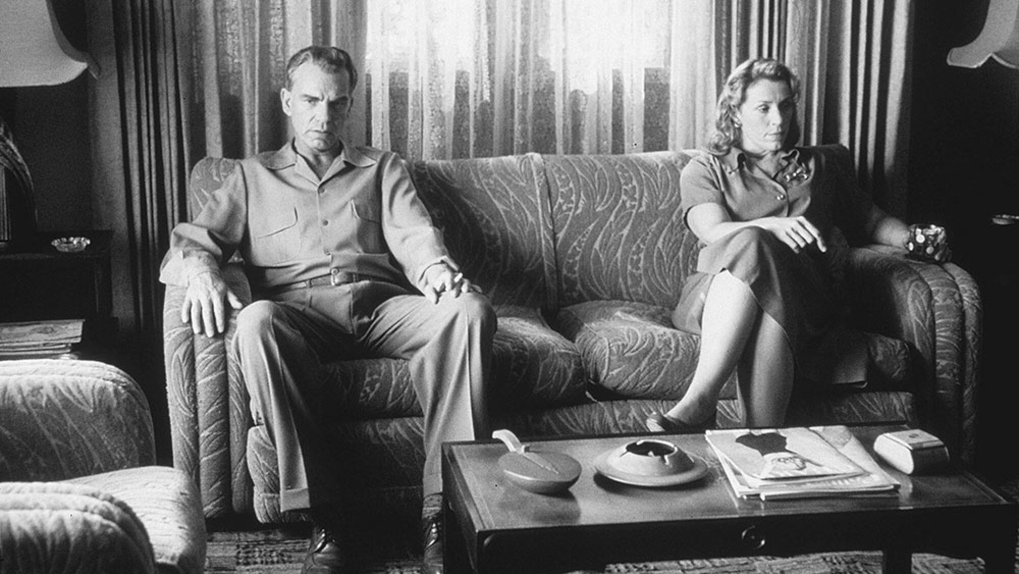 Billy Bob Thornton and Frances McDormand in "The Man Who Wasn't There".