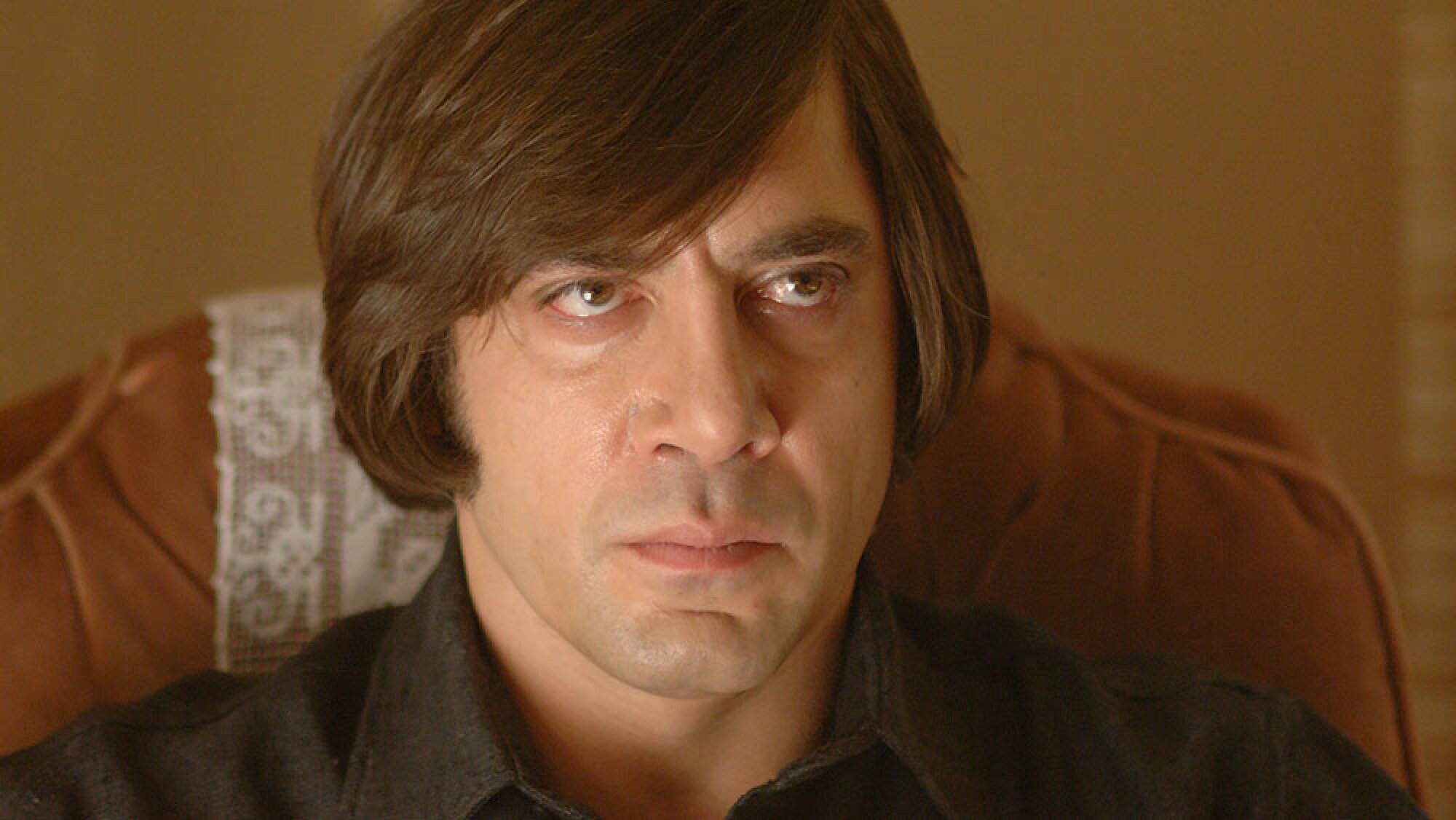 Javier Bardem as Anton Chigurh in "No Country for Old Men"
