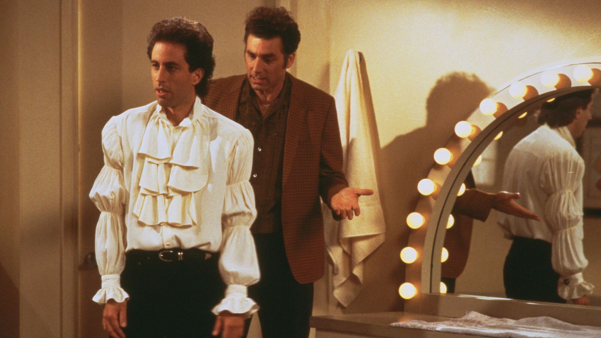 Jerry in the pirate shirt in "Seinfeld."