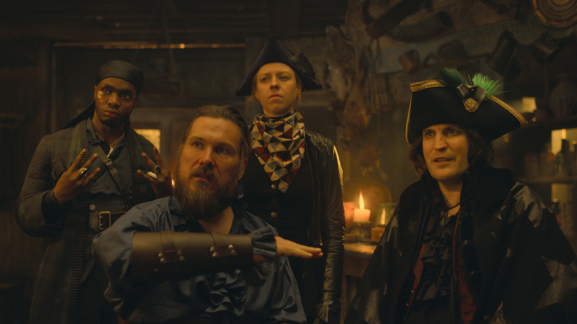 The Essex Gang in "The Completely Made-Up Adventures of Dick Turpin"