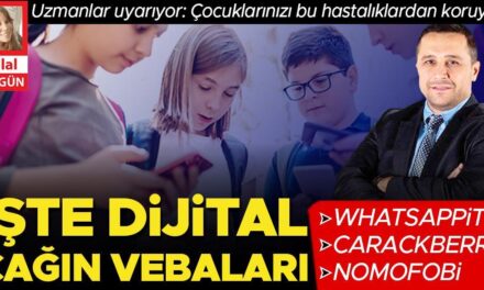 İşte dijital çağın vebaları… WhatsAppitis, nomofobi, crackberry