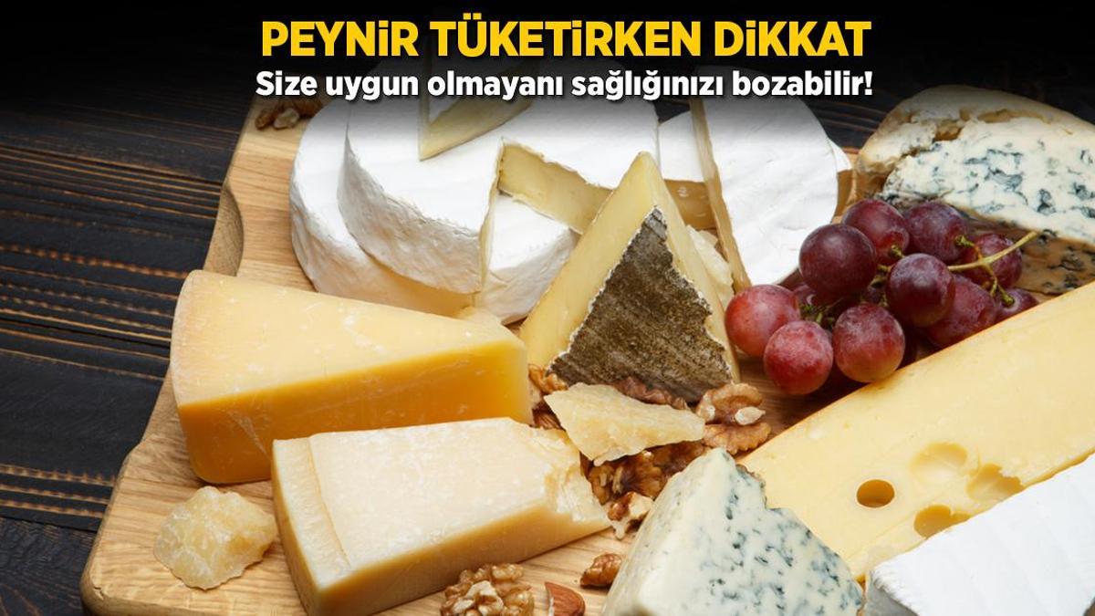 Peynir tüketirken dikkat! Size uygun olmayanı sağlığınızı bozabilir