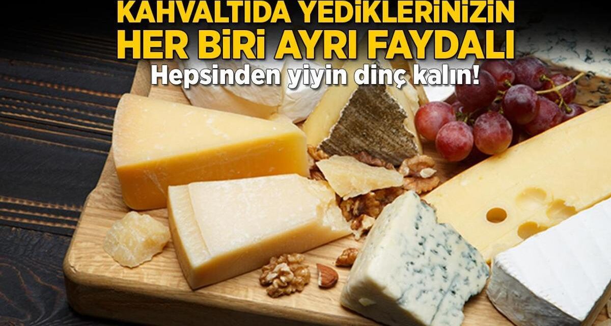 Kahvaltıda yediklerinizin her biri ayrı faydalı! Hepsinden yiyin dinç kalın