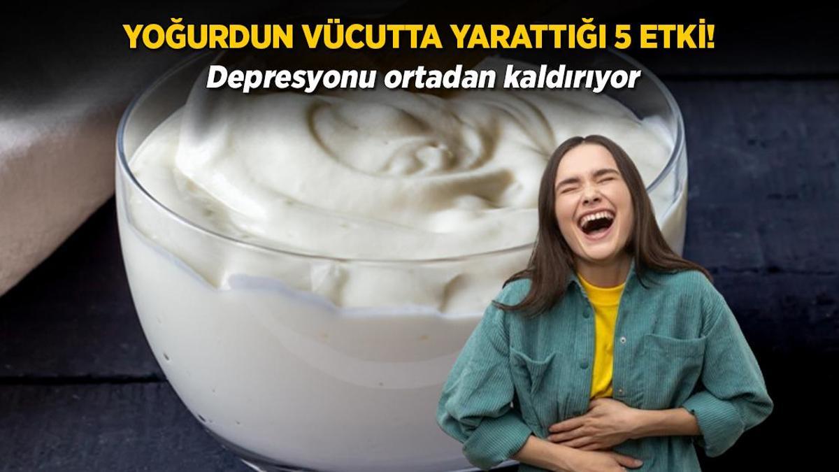 Sadece yoğurt yiyenler faydalanıyor, ilaç gibi! Mutluluğun reçetesi 1 kasede saklı