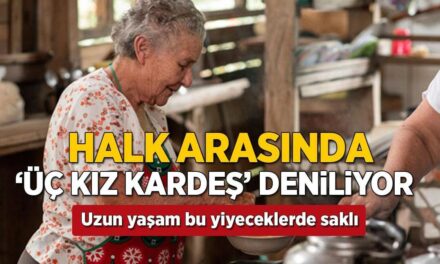 '3 kız kardeş' diye biliniyor! 90 yaşını geçmenin sırrı bu besinlerin içinde saklı