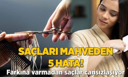 Saçları keçe gibi yaparak mahveden 5 hata! Farkına varmadan cansızlaşıyor