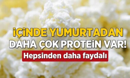 İçinde yumurtadan 70 kat fazla protein var! Kimse bilmiyor, uyurken kas yaptırıyor