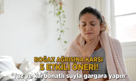 Bal, zencefil ve limondan faydalanın! Boğaz ağrısına karşı 5 etkili öneri