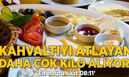 Kahvaltıyı atlayan daha çok kilo alıyor! ‘En doğru saat 08:11’