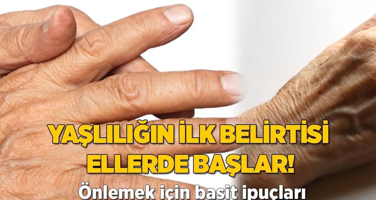 Yaşlılık belirtisi ilk ellerde başlar! Duş alırken sürüp ovalayın, hemen önlüyor