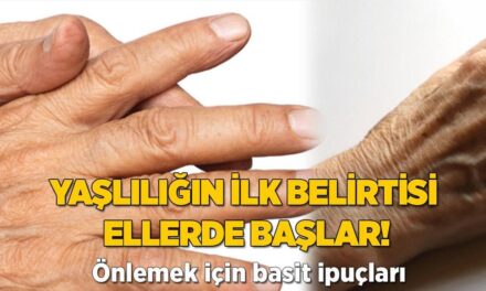 Yaşlılık belirtisi ilk ellerde başlar! Duş alırken sürüp ovalayın, hemen önlüyor