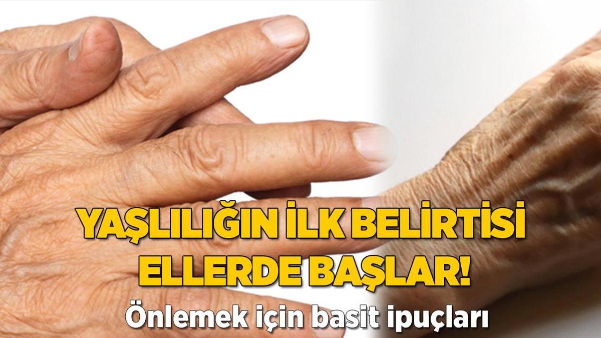 Yaşlılık belirtisi ilk ellerde başlar! Duş alırken sürüp ovalayın, hemen önlüyor