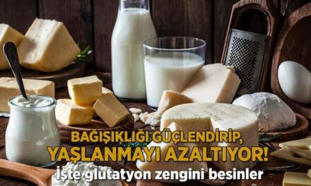 Bağışıklığı güçlendirip, yaşlanmayı azaltıyor! İşte glutatyon zengini besinler