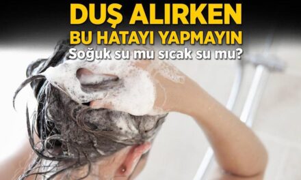 Duş alırken bu hatayı yapmayın! Soğuk su mu, sıcak su mu?