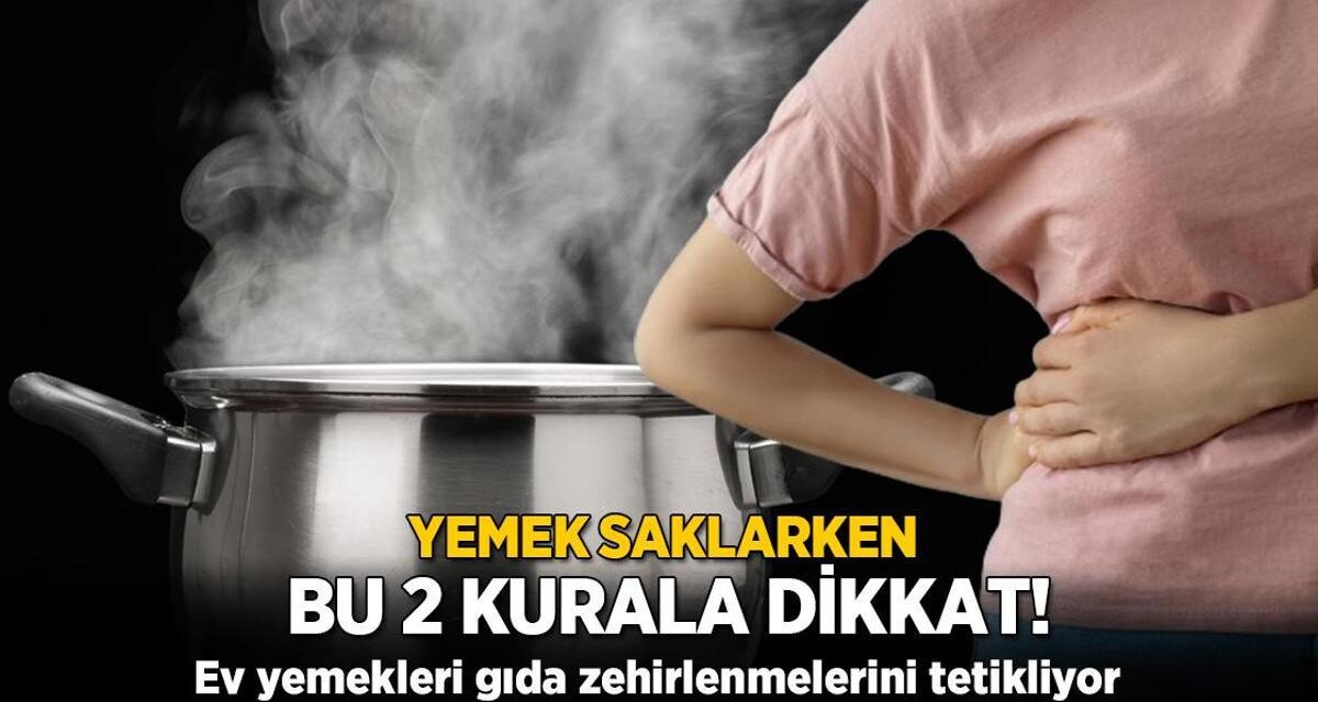 Yemek saklarken bu 2 kurala dikkat! Sıcak sıcak buzdolabına girerse zehirliyor