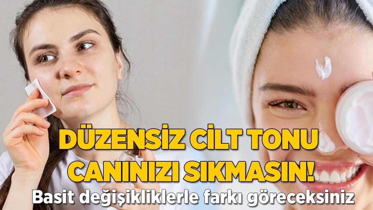 Cilt tonunu eşitlemek çok basit! Yemeyi bırakınca lekelerin rengini 3 ton açıyor