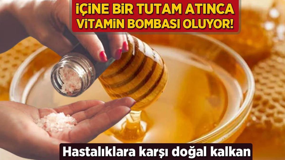 Balın içine bir tutam atınca vitamin bombası oluyor! Hastalıklara karşı doğal kalkan