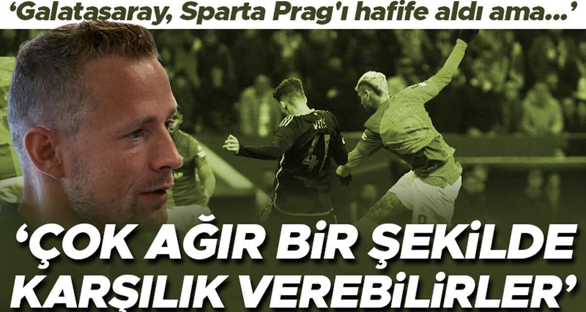 Galatasaray – Sparta Prag rövanşı öncesi iddialı açıklama: Çok ağır bir şekilde karşılık verebilirler | Prag’ı hafife aldılar ama…
