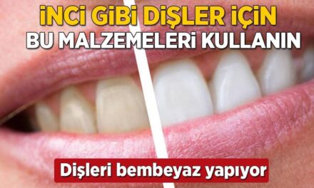 Dişçiye gitmeden inci gibi dişler! İşte evde bembeyaz yapmanın formülü