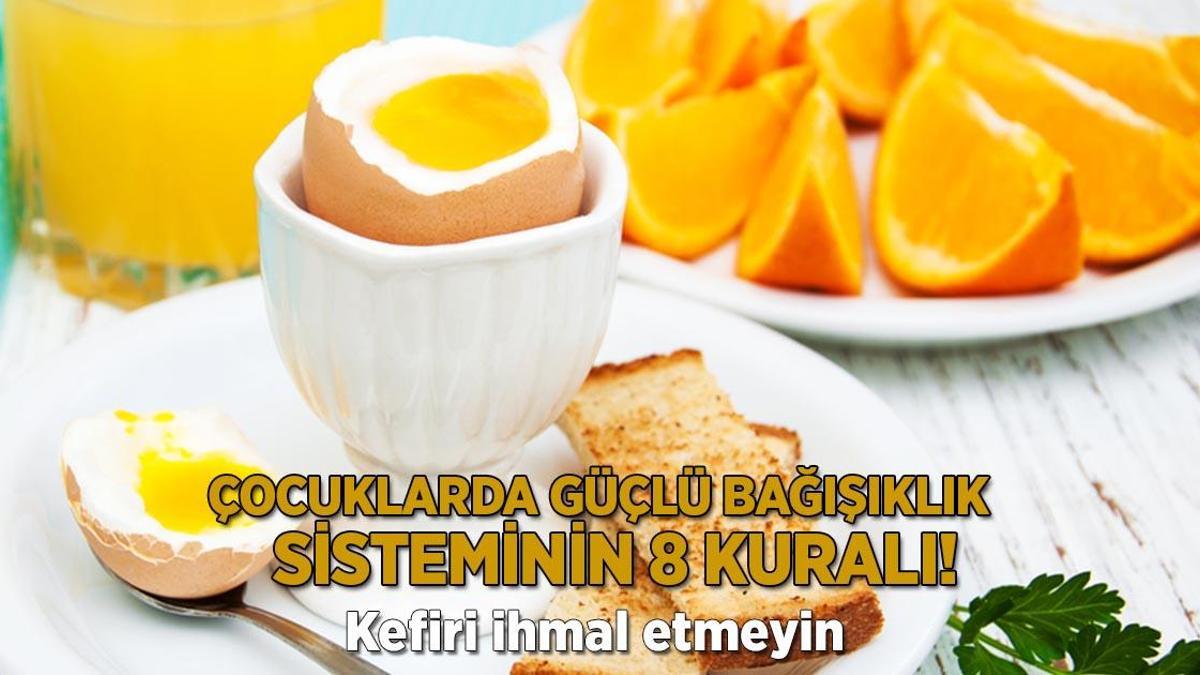 Her öğün taze sebze ve meyve şart! Çocuklarda güçlü bağışıklık sisteminin 8 kuralı