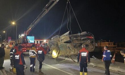 Adıyaman’daki feci kaza: 1 polis hayatını kaybetti, 1 polis yaralandı