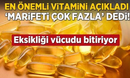 Osman Müftüoğlu’nun ‘En marifetli’ dediği vitamin! Çok etkili, eksikliği vücudu bitiriyor