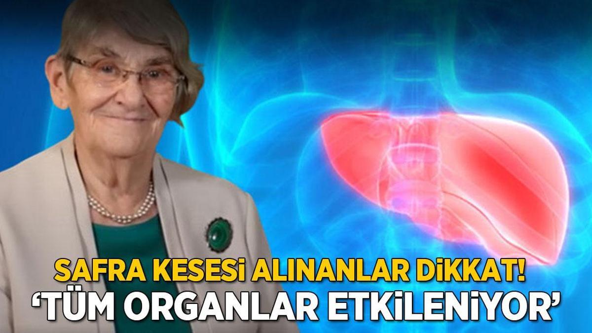 Canan Karatay ‘Safra kesesi alınanlar yemesin’ dedi! Bağırsakları mahvediyormuş
