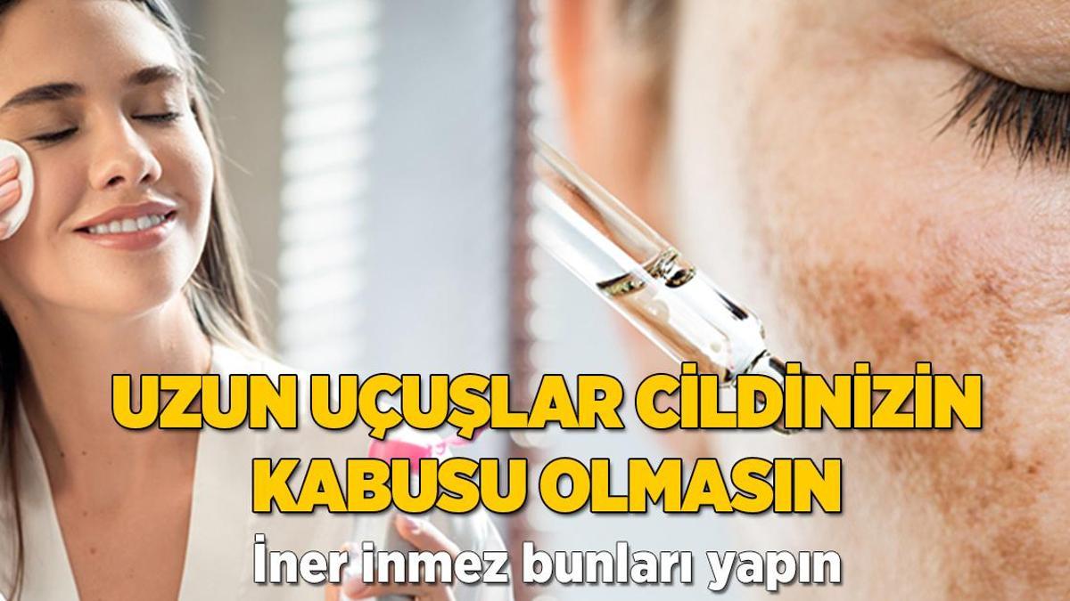 Uzun uçuş sonrası yüzü tazecik gösteriyor! İner inmez yapmak gerekliymiş