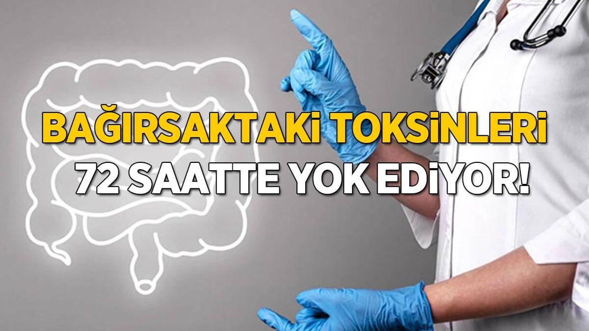 Bağırsaklardaki 3 kilo zehri 72 saatte temizliyor! Kaynatmak yeter, tarifi çok basit