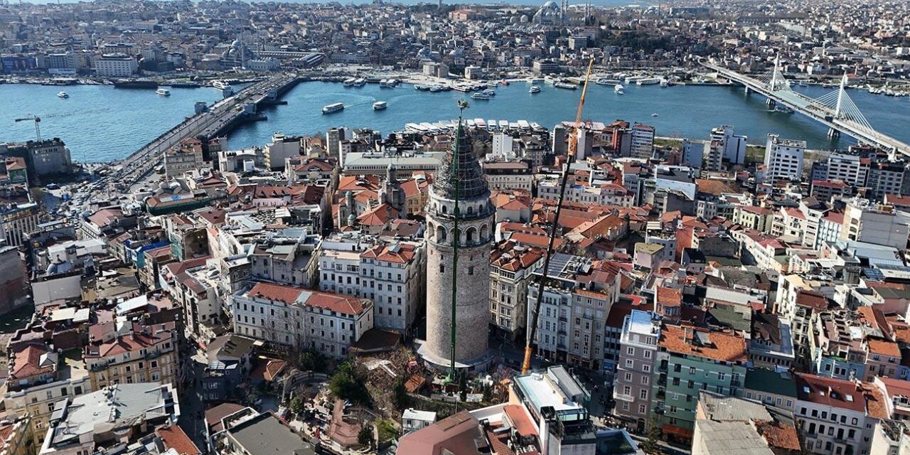 Galata Kulesi 1 ay ziyarete kapalı kalacak