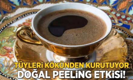 Ağda, ustura, ip kullanmaya hiç gerek yok! Türk kahvesi kökünden kurutuyor