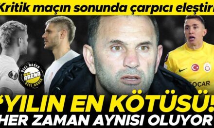 Sparta Prag – Galatasaray maçının ardından çarpıcı eleştiri: ‘Yılın en kötüsü!’ | ‘Her sağ kanat yıldızlaşıyor’