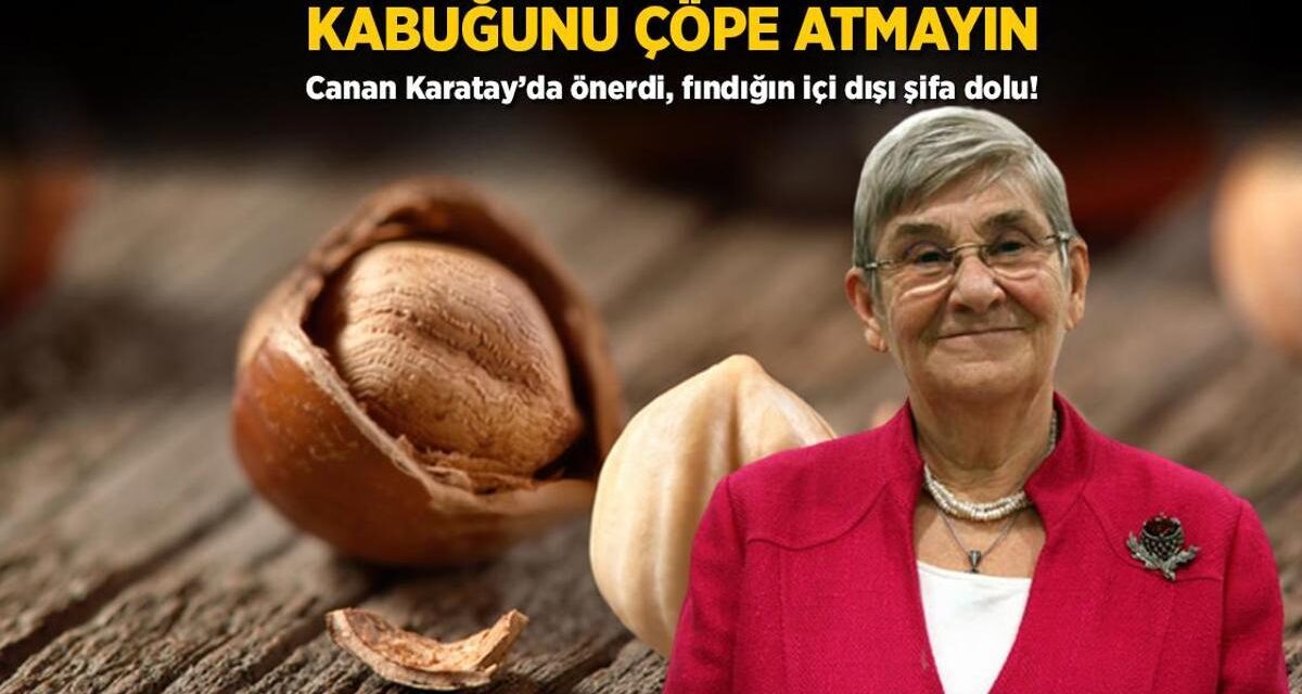 Kabuğunu çöpe atmayın! Canan Karatay da önerdi, fındığın içi dışı şifa dolu