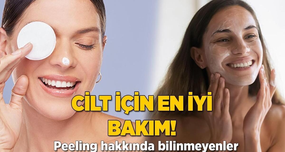 Cilt için en iyi bakım böyle yapılıyor! Peelingin bilinmeyen sırrı 30 saniyede saklı