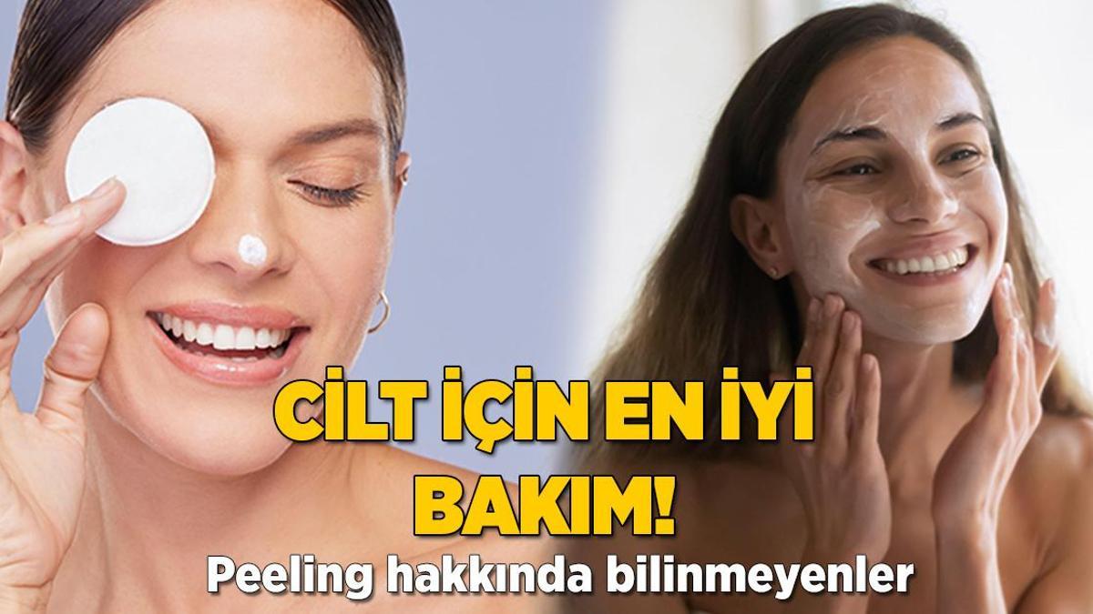 Cilt için en iyi bakım böyle yapılıyor! Peelingin bilinmeyen sırrı 30 saniyede saklı