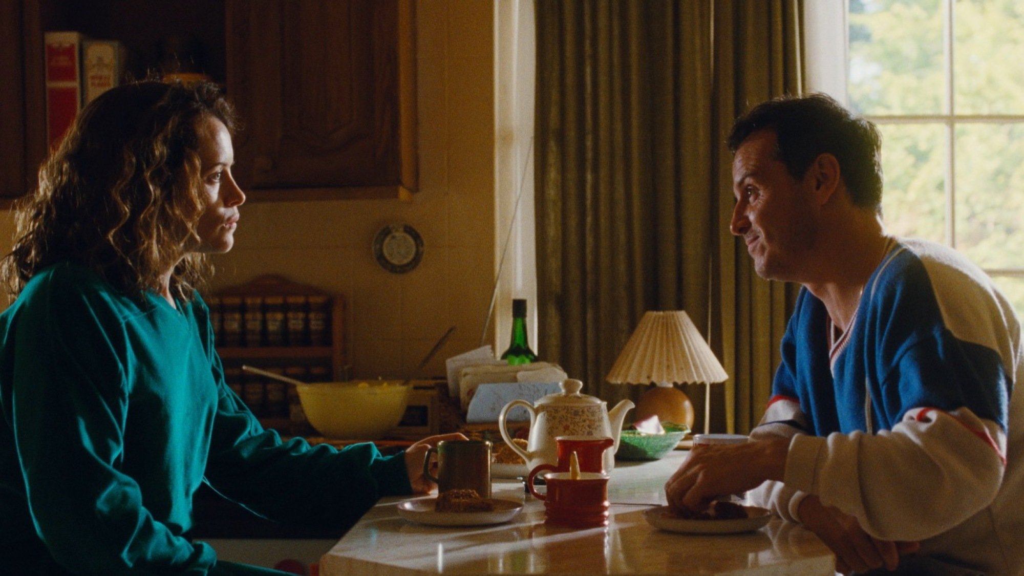 Claire Foy and Andrew Scott in "All of Us Strangers" tackle coming out.
