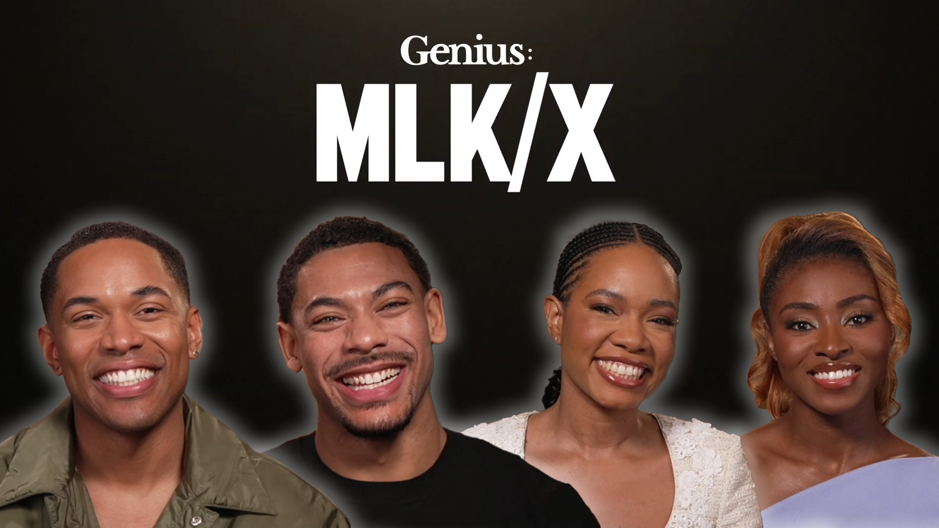 The cast of Genius: MLK/X