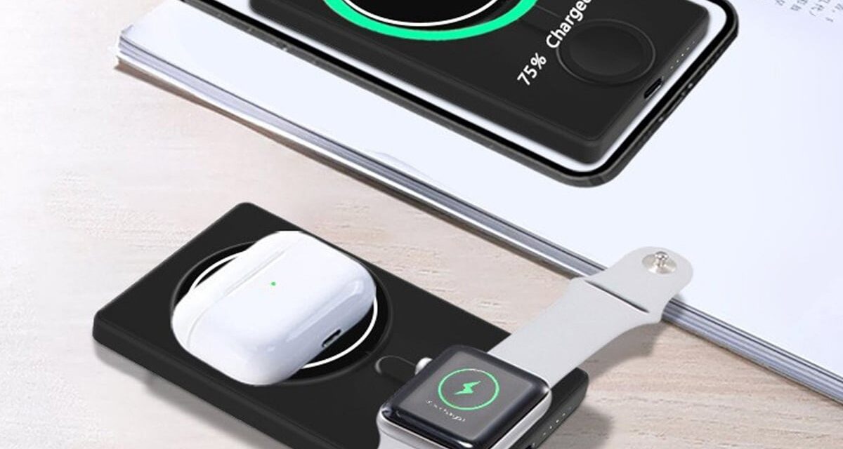 This $39.99 portable wireless charger can power 3 devices
