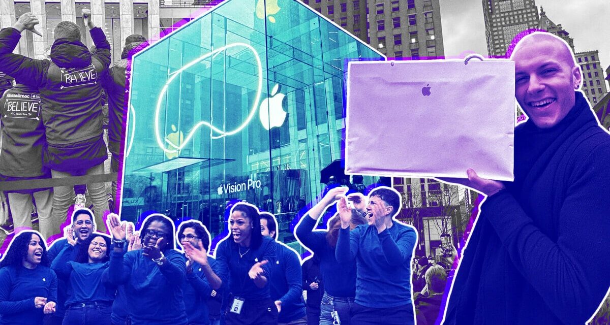Apple Vision Pro launch day: My morning with Apple’s true believers in NYC