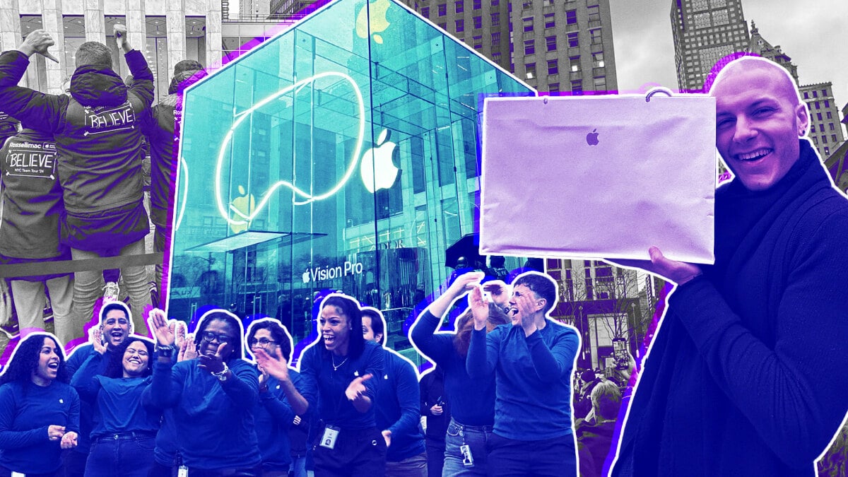 Apple Vision Pro launch day: My morning with Apple’s true believers in NYC