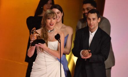 Taylor Swift won her fourth Grammy for Album of the Year, makes history