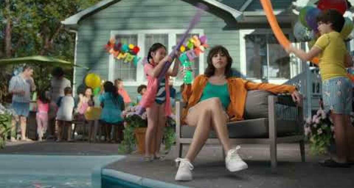 Aubrey Plaza and Nick Offerman ride dragons in Mountain Dew’s Super Bowl ad