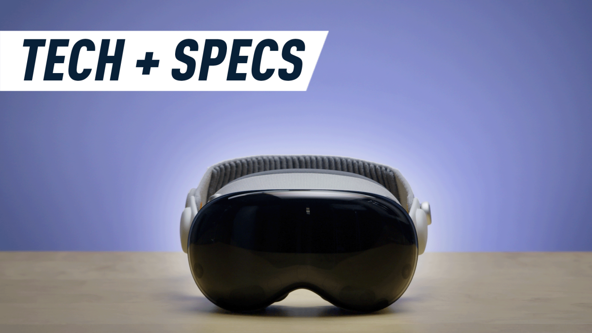 Apple Vision Pro: A breakdown of the tech and specs