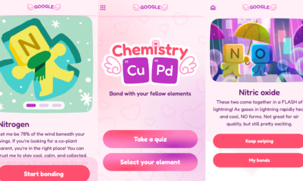V-Day Google Doodle game is an adorable chemistry lesson