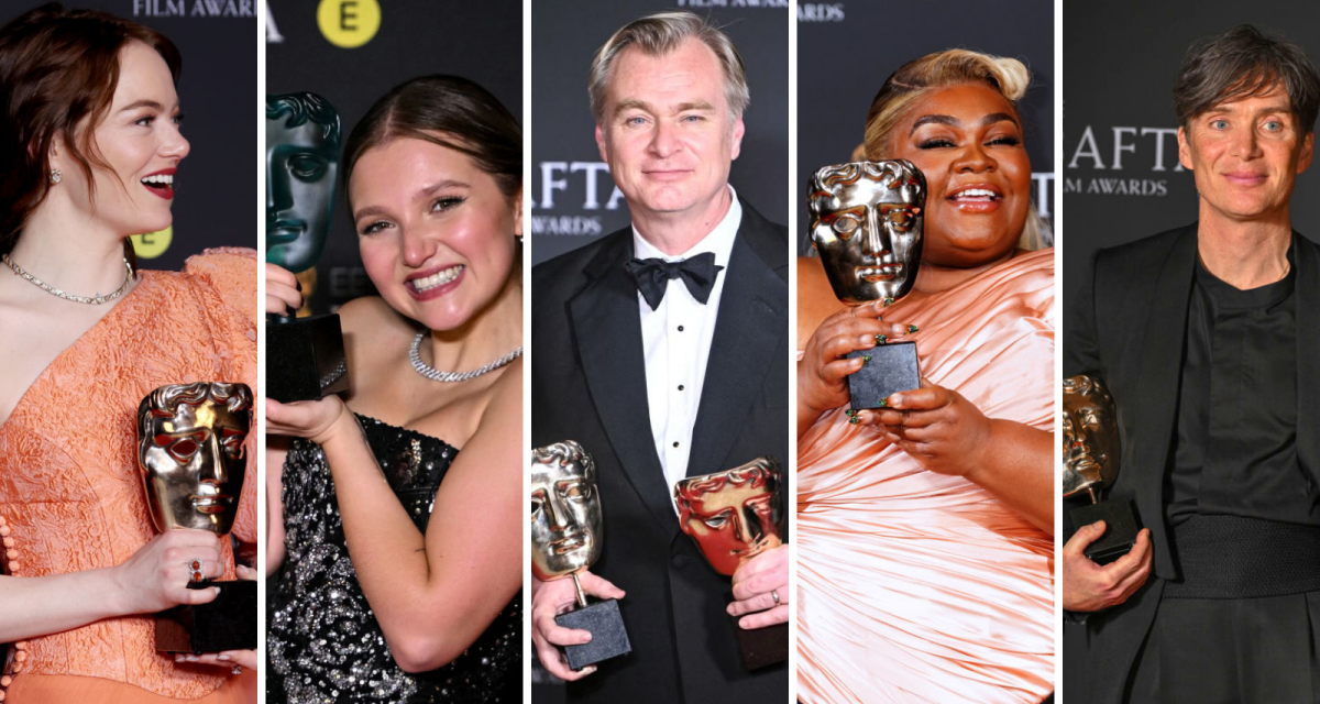 The complete list of winners at the 2024 BAFTAs