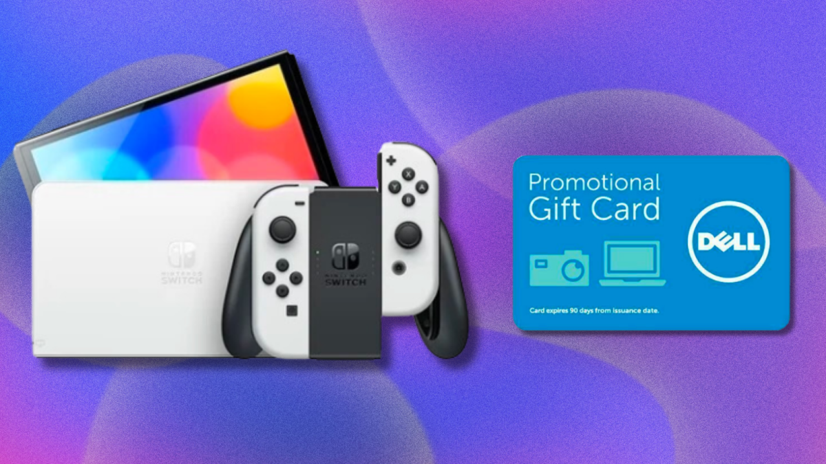 Best Nintendo Switch deal: Buy a Nintendo Switch OLED, get a $75 Dell eGift card