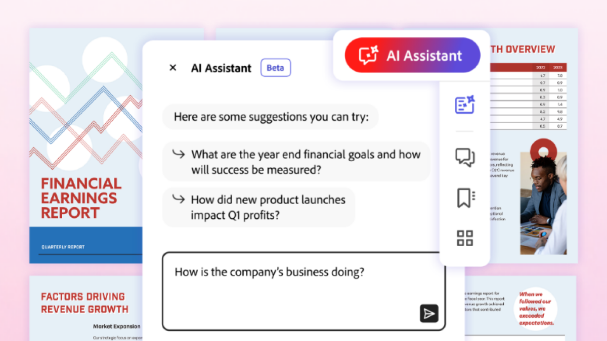 New Adobe ‘AI Assistant’ will summarize PDFs for you