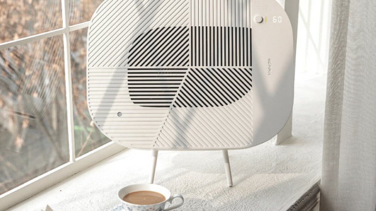 This wall-mountable HEPA air purifier is $289.99