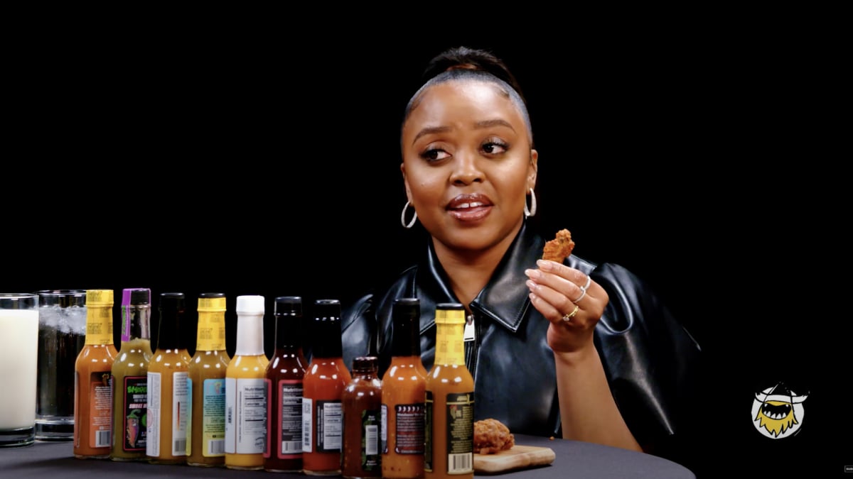 ‘Hot Ones’: Quinta Brunson rates comedy shows while devouring spicy wings